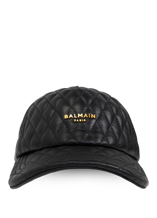Balmain Siyah Kapitoneli Şapka